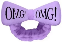 Double Dare OMG! Mega Hair Band Purlpe - Бант-пов'язка для фіксації волосся бузковий