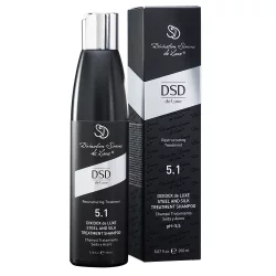 DSD Dixidox DeLuxe Steel and Silk Treatment Shampoo, 200 мл "Сталь та шовк" Відновлювальний шампунь