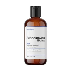 Scandinavian Biolabs Bio-Pilixin Hair Strength Shampoo, 250 мл - чоловічий зміцнюючий шампунь для волосся