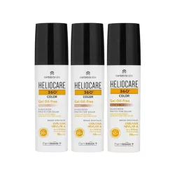 Cantabria Labs Heliocare 360 Gel Oil Free Color (тон бронзовый), 50 мл - Солнцезащитный гель с тоном на водной основе