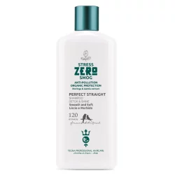 Питательный шампунь для разглаживания и блеска Tecna Zero Perfect Straight Shampoo, 400 мл