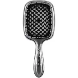 Janeke Superbrush Standart Lux - Щітка срібло з темно-сірим