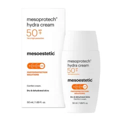 Mesoestetic Mesoprotech Hydra Cream, 50 мл - Увлажняющий солнцезащитный крем для сухой и обезвоженной кожи SPF50