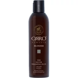 Серебряный шампунь плюс для светлых волос ORRO BLONDER Silver Shampoo Plus