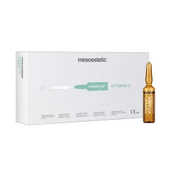 Mesoestetic Mesohyal VITAMIN С, 5 мл - Биоревитализатор Мезогиал VITAMIN C 20% + гиалуроновая кислота 2,5 мг/мл (ампула)