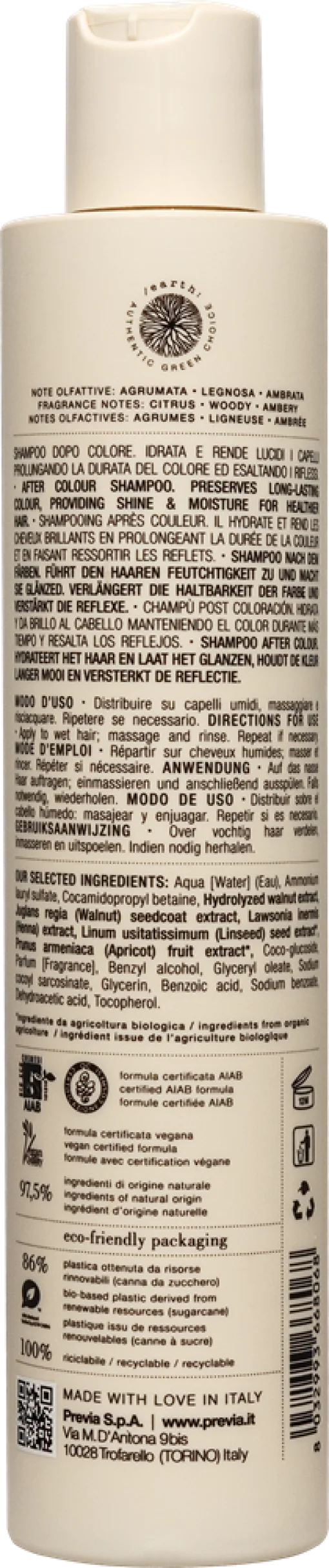 Previa Keeping After Color Блеск цвета - Шампунь для окрашенных волос