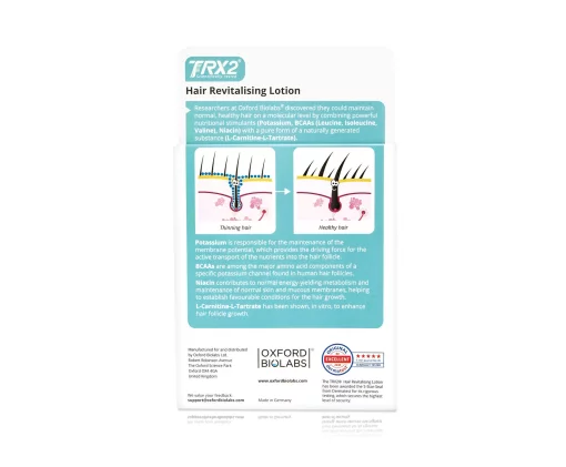 TRX2® Восстанавливающий лосьон против выпадения волос Oxford Biolabs 60 мл
