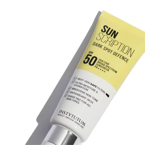 Сонцезахисний крем, що бореться з пігментацією INSTYTUTUM Sunscription Dark Spot Defence SPF50