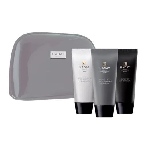 HADAT HYDRO HAIR GROWTH SET, 3 x 70 мл - Дорожній зміцнювальний набір