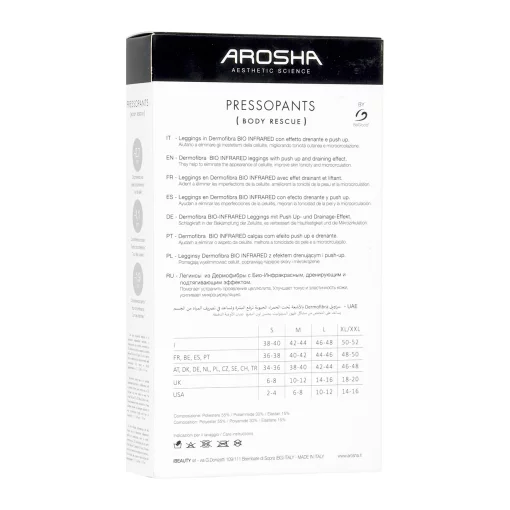 Arosha .500 Pressopants, 1 шт - Леггинсы с биоинфракрасным, дренируемым и подтягивающим эффектом