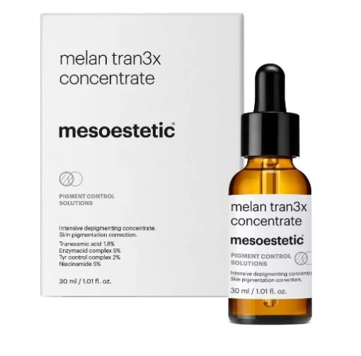 Mesoestetic Intensive depigmentic concentrate Melan tran3X, 30 мл - Интенсивная депигментирующая сыворотка