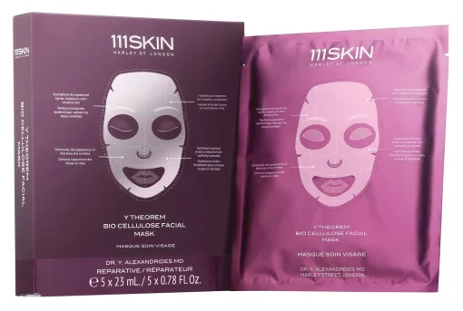 111SKIN Y Theorem Bio cellulose Facial Mask Box, 5 шт - Маски для лица из биоцеллюлозы