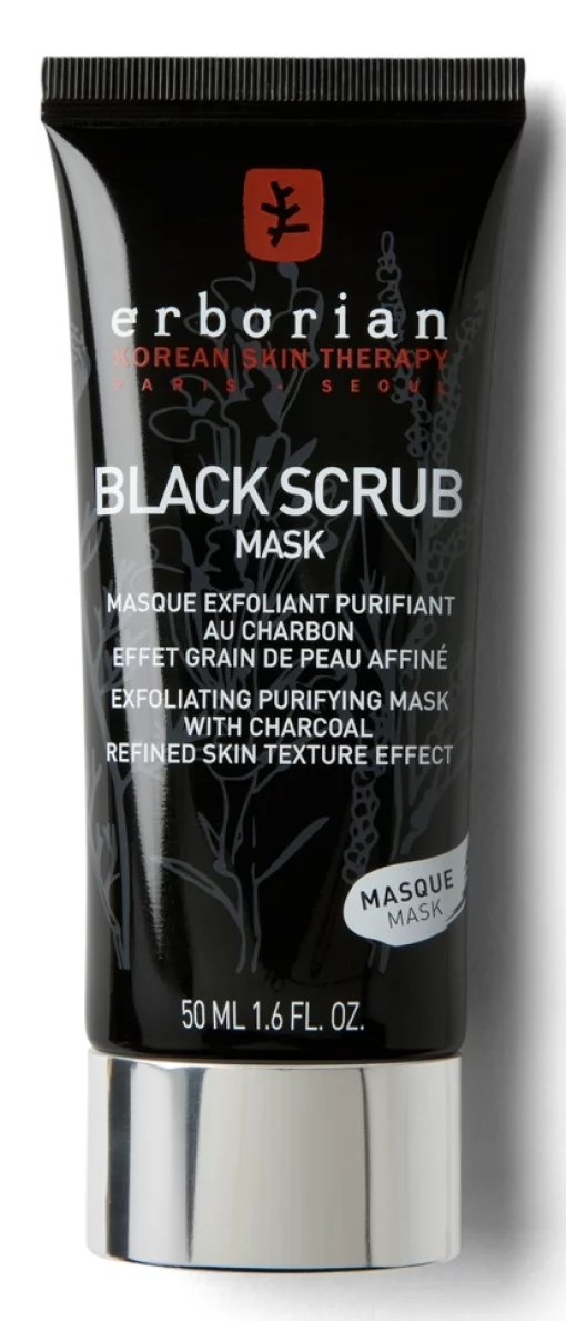 Erborian Black Scrub Mask, 50 мл - Скраб-маска с древесным углем
