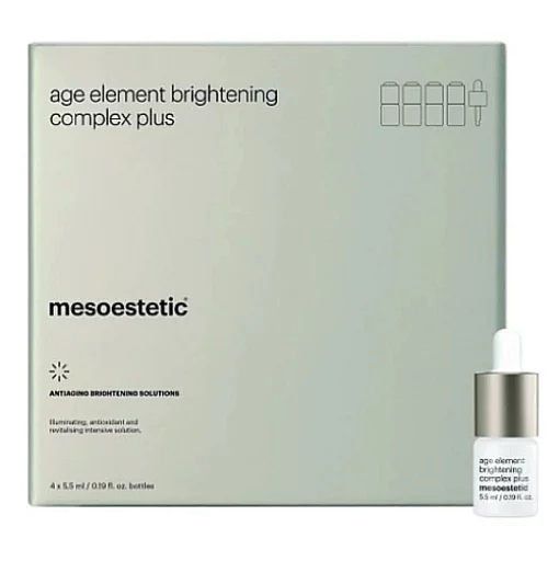 Mesoestetic Age Element Brightening Complex Plus, 4 х 5.5 мл - Комплекс для осветления и сияния кожи C15
