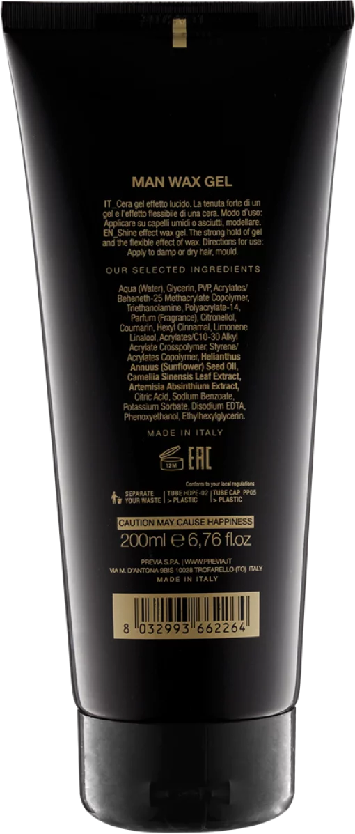 Previa MAN 200 мл - Гель-воск