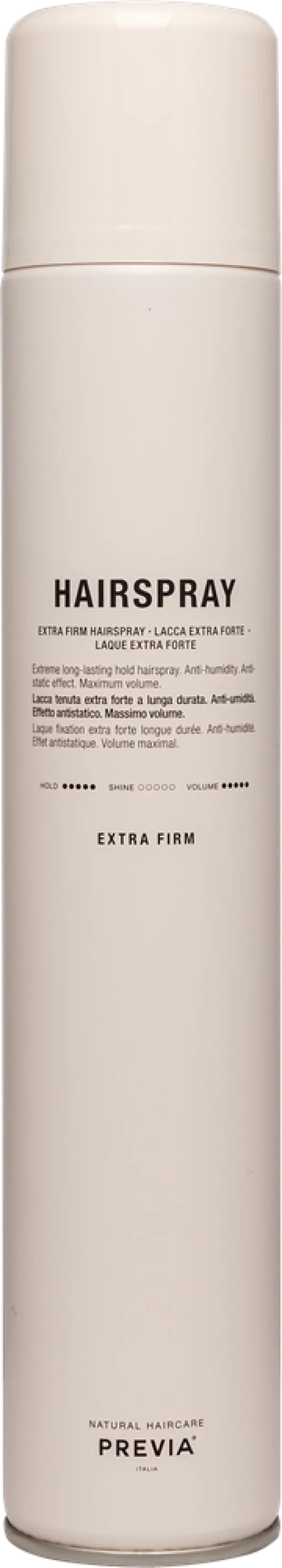 Previa STYLE&amp;FINISH, 400 мл - Эко-спрей для волос сильной фиксации
