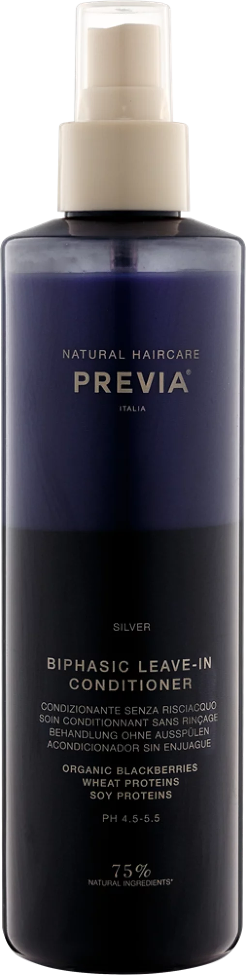 Previa Silver "Срібний блиск" 200 мл - Двофазний кондиціонер