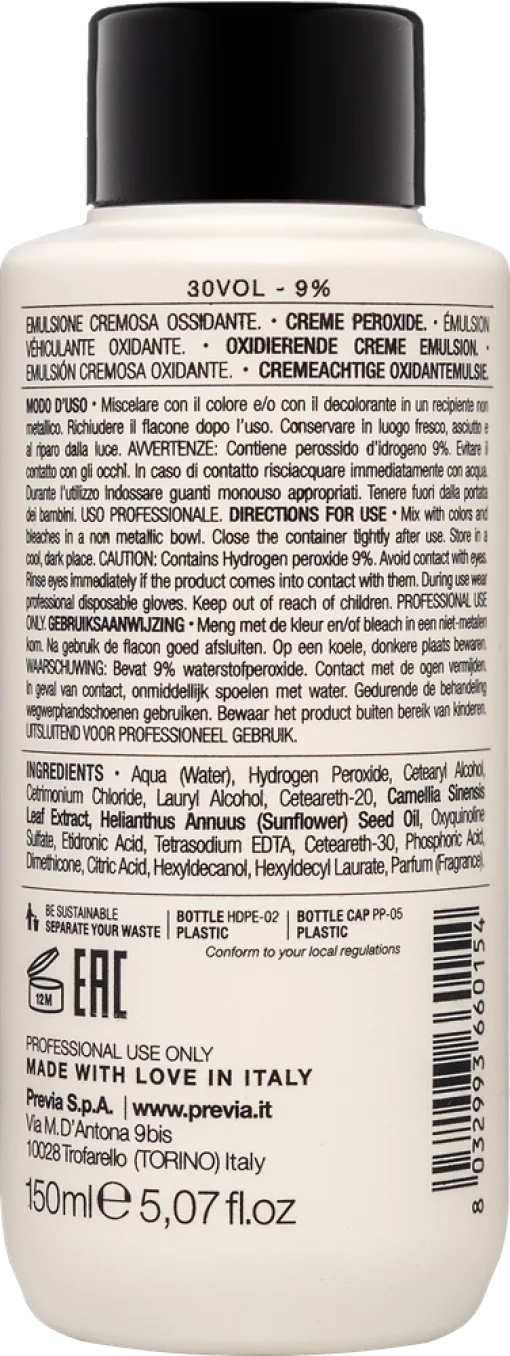 Previa prof. Peroxide 30 VOL 9%, 1000 мл - Окислитель