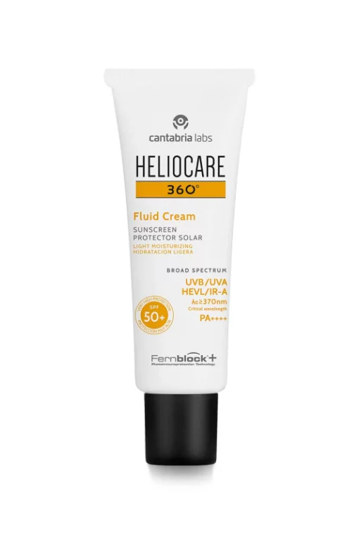 Cantabria Labs HELIOCARE 360&ordm; FLUID CREAM SPF50+ для всех типов кожи, 50 мл - Солнцезащитный крем-флюид