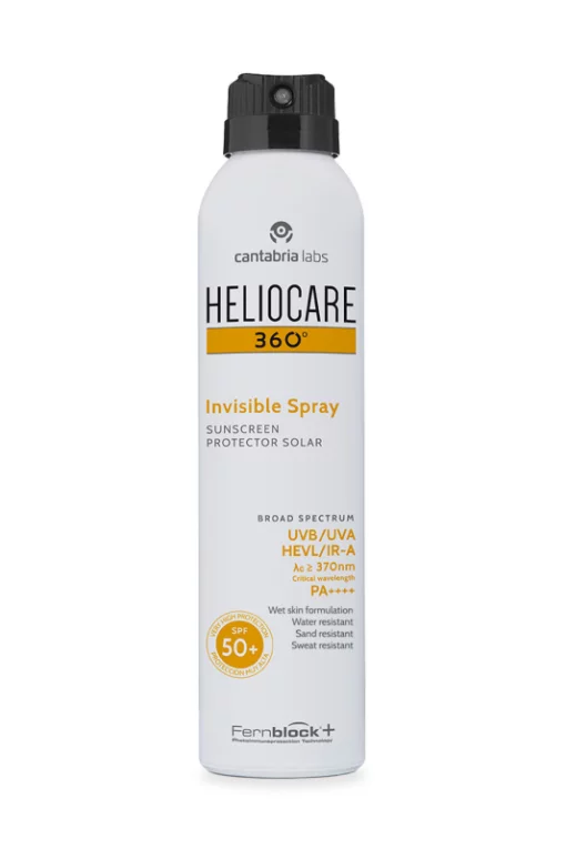 Cantabria Labs Heliocare 360 Invisible Spray SPF 50+, 200 мл - Сонцезахисний спрей невидимка