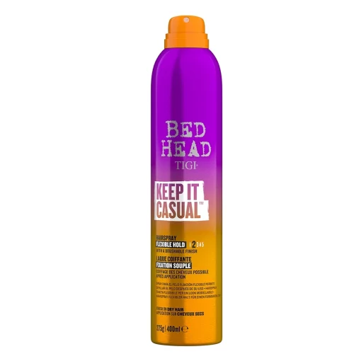 TIGI Bed Head Keep It Casual Hairspray Flexible Hold, 400 мл - лак средней фиксации