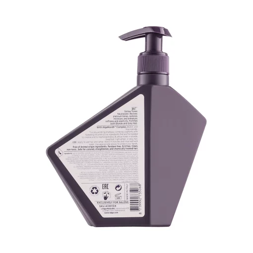 L&rsquo;Alga SEALVER - Відновлювальний шампунь для світлого волосся