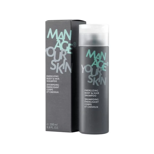 Dr.Spiller Energizing Body &amp; Hair Shampoo, 200 мл - Гель для душа и шампунь 2 в 1 для мужчин