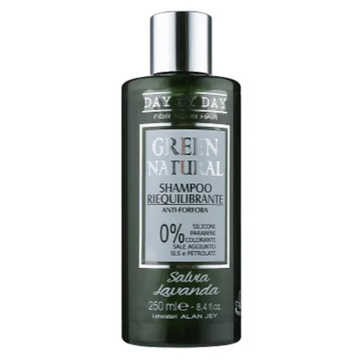 Alan Jey Green Natural Shampoo, 250 мл - Шампунь ребалансуючий проти лупи