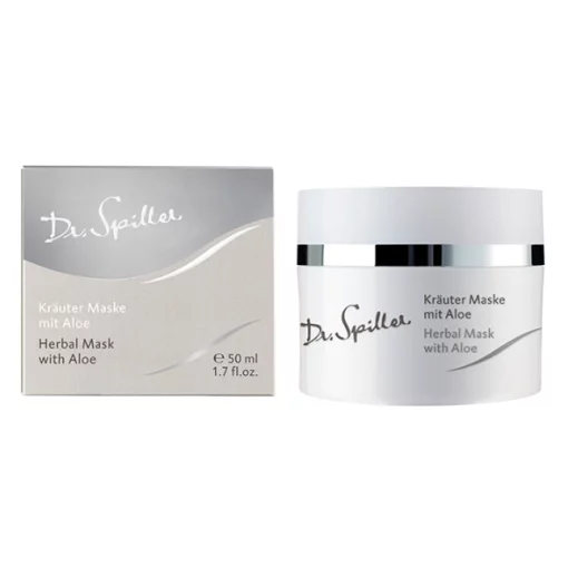 Dr.Spiller Herbal Mask With Aloe, 50 мл - Травяная маска из алоэ для проблемной кожи