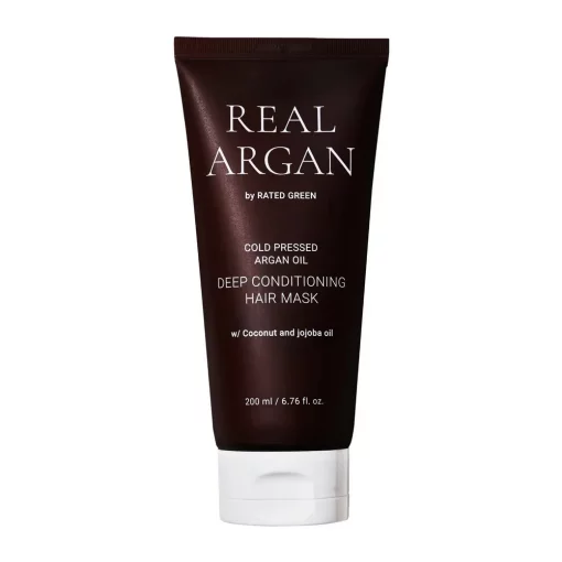Глубоко кондиционирующая маска с аргановым маслом Rated Green Real Argan Deep Conditioning Hair Mask, 200 мл