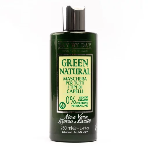Alan Jey Green Natural Mask, 250 мл - Маска для всіх типів волосся