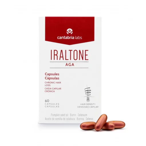 Cantabria Labs Iraltone AGA 60 капсул - Харчова добавка проти випадіння волосся