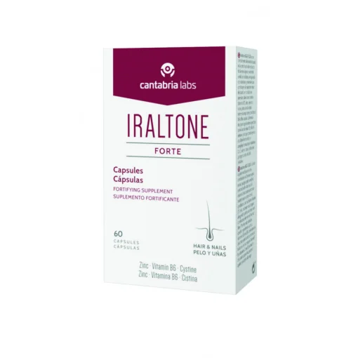 Cantabria Labs IRALTONE FORTE Capsule 60 шт - Капсули для лікування ослабленого волосся та нігтів