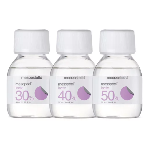 Mesoestetic Lactic peel AL 30%/40%/50%, 50+50 мл - Поверхневий молочний пілінг + нейтралізатор