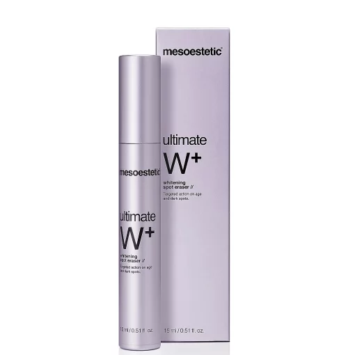 Mesoestetic Ultimate W+ Whitening spot eraser, 15 мл - Ultimate W+ освітлюючий локальний коректор