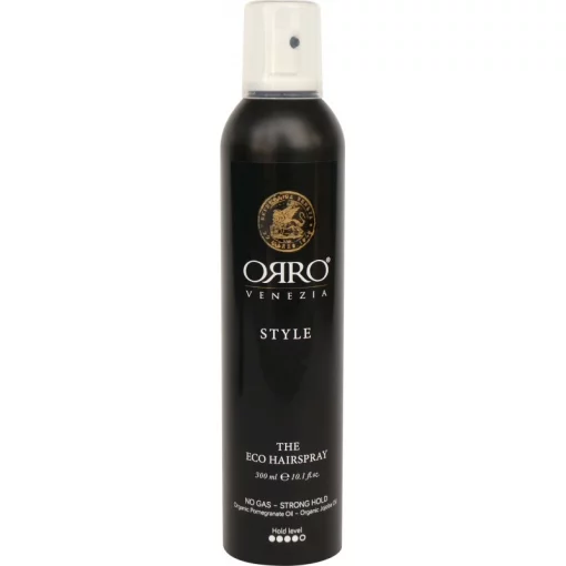 Лак для волосся СИЛЬНОЇ фіксації ECO ORRO STYLE ECO Hairspray strong, 300 мл