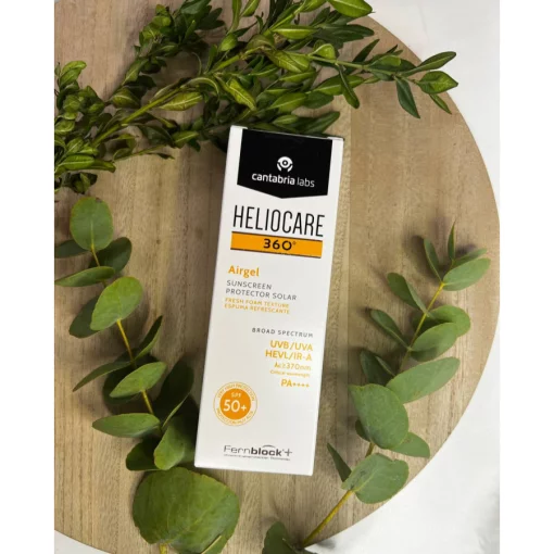 Cantabria Labs Heliocare 360 Airgel SPF 50+, 60 мл - Сонцезахисний ультралегкий гель