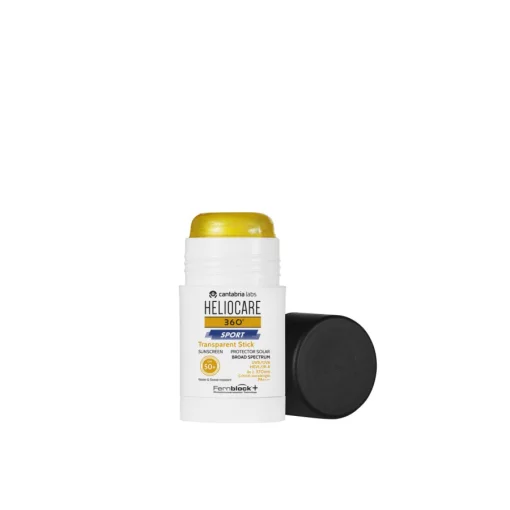 Cantabria Labs Heliocare 360º Sport Transparent Stick SPF50+, 25 г - Солнцезащитный стик для занятий спортом